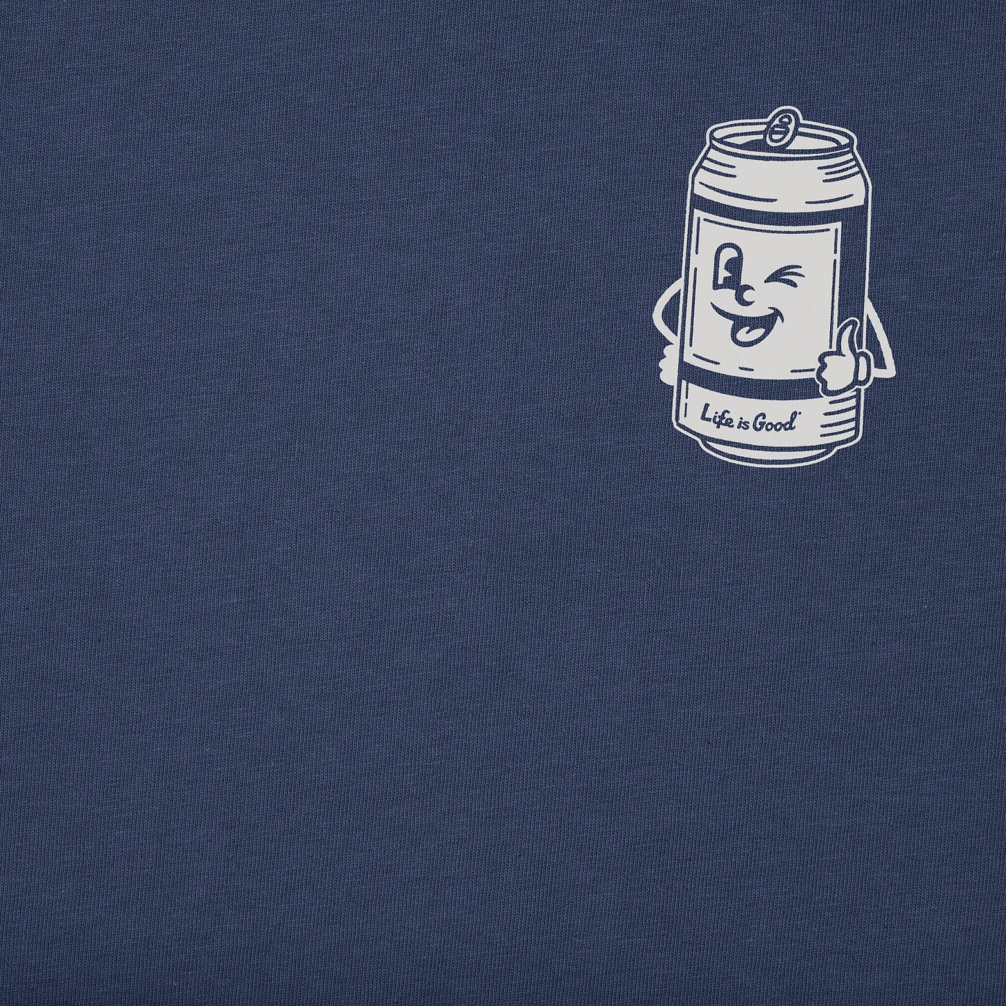 Men's Beer Can Short Sleeve Crusher Tee