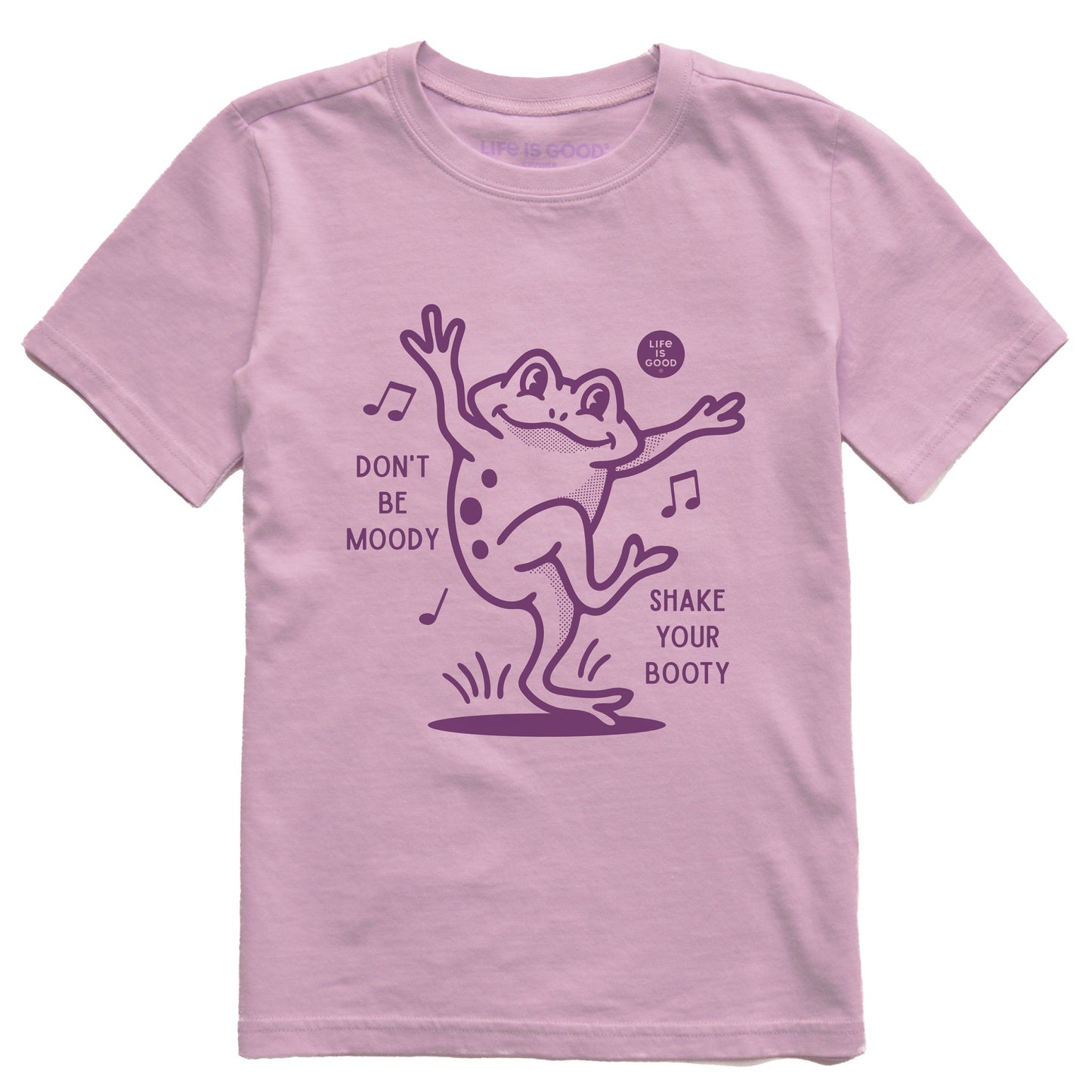 Kids Shake Your Booty Frog Short Sleeve Crusher Tee