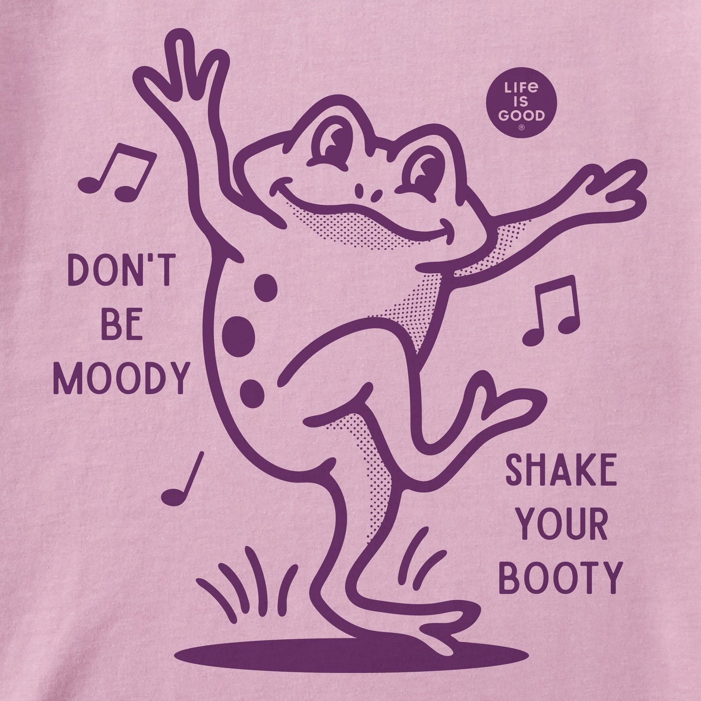 Kids Shake Your Booty Frog Short Sleeve Crusher Tee