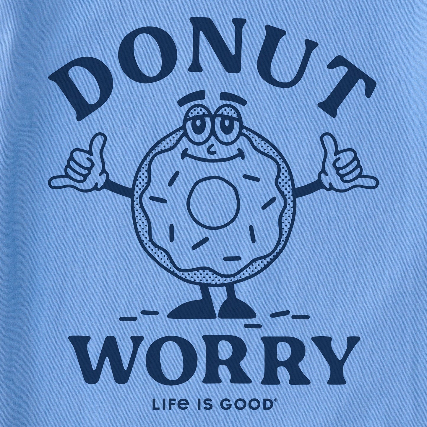 Kids Donut Worry Short Sleeve Crusher Tee