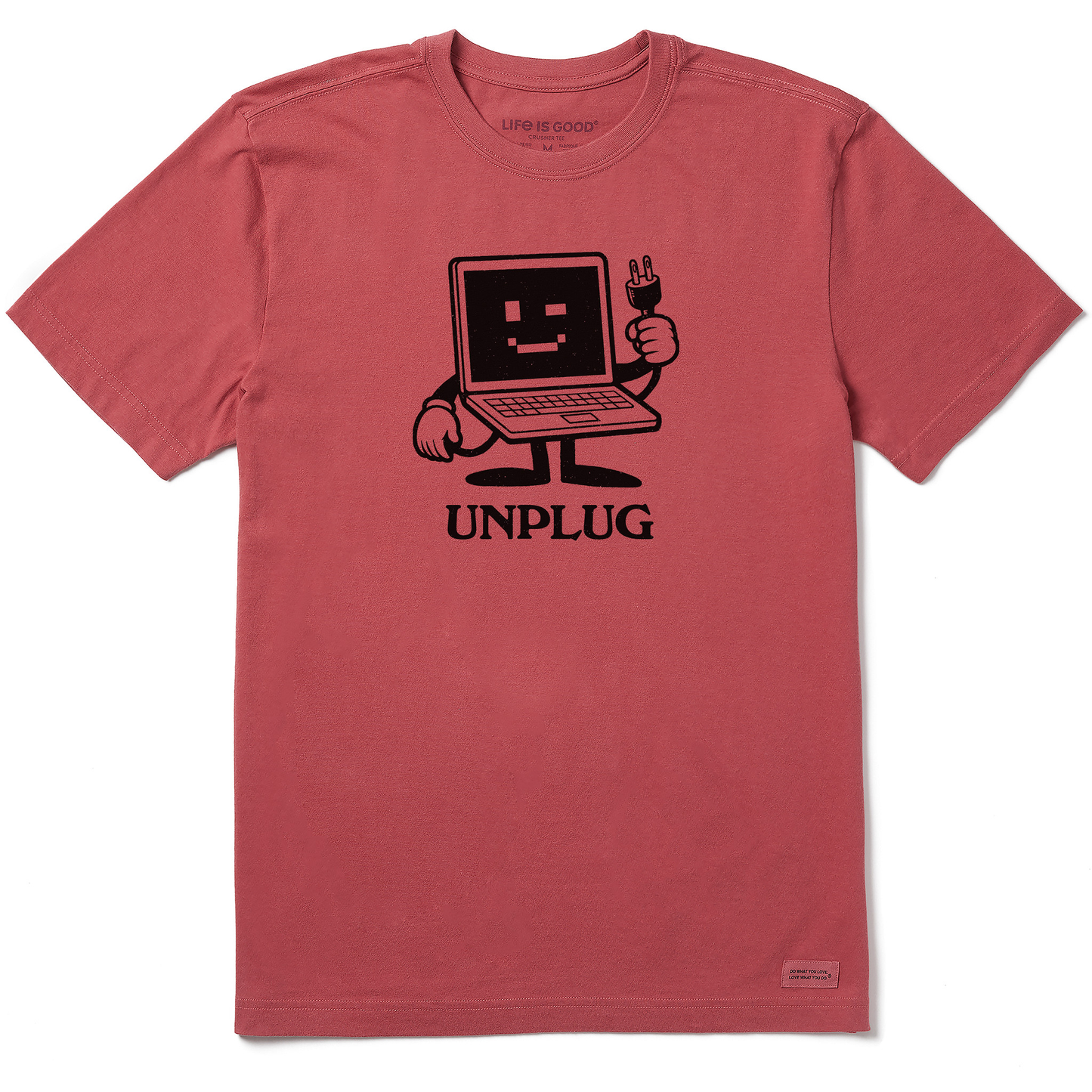 Men's Matchbook Unplug Short Sleeve Crusher Tee
