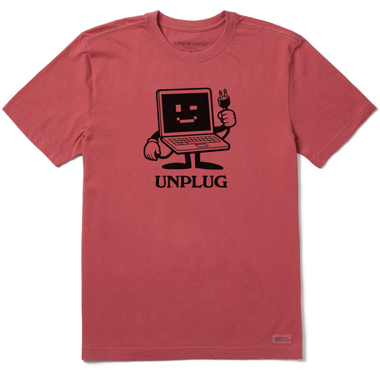 Men's Matchbook Unplug Short Sleeve Crusher Tee