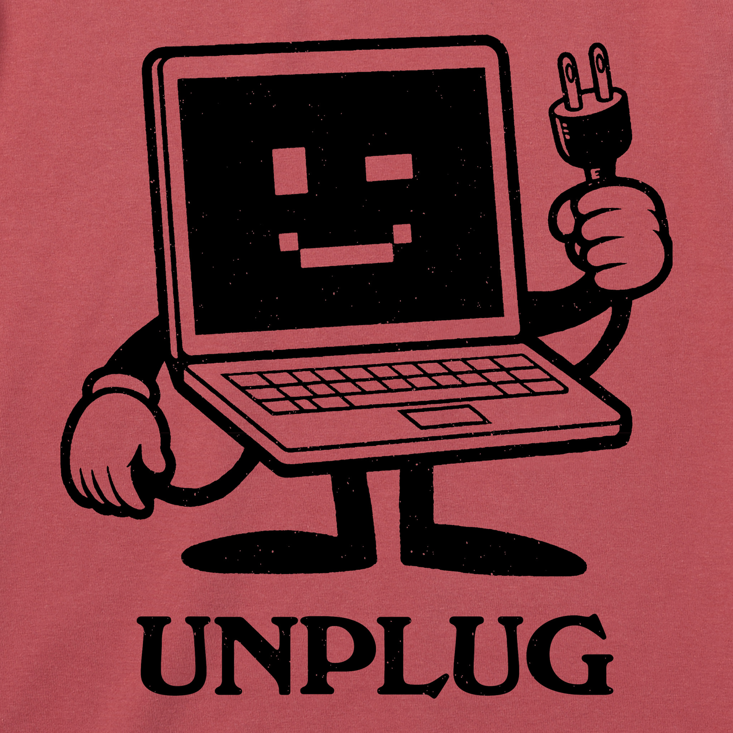 Men's Matchbook Unplug Short Sleeve Crusher Tee