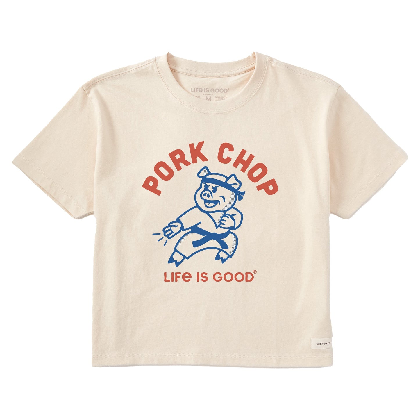 Women's Pork Chop Short Sleeve Crusher Boxy Tee