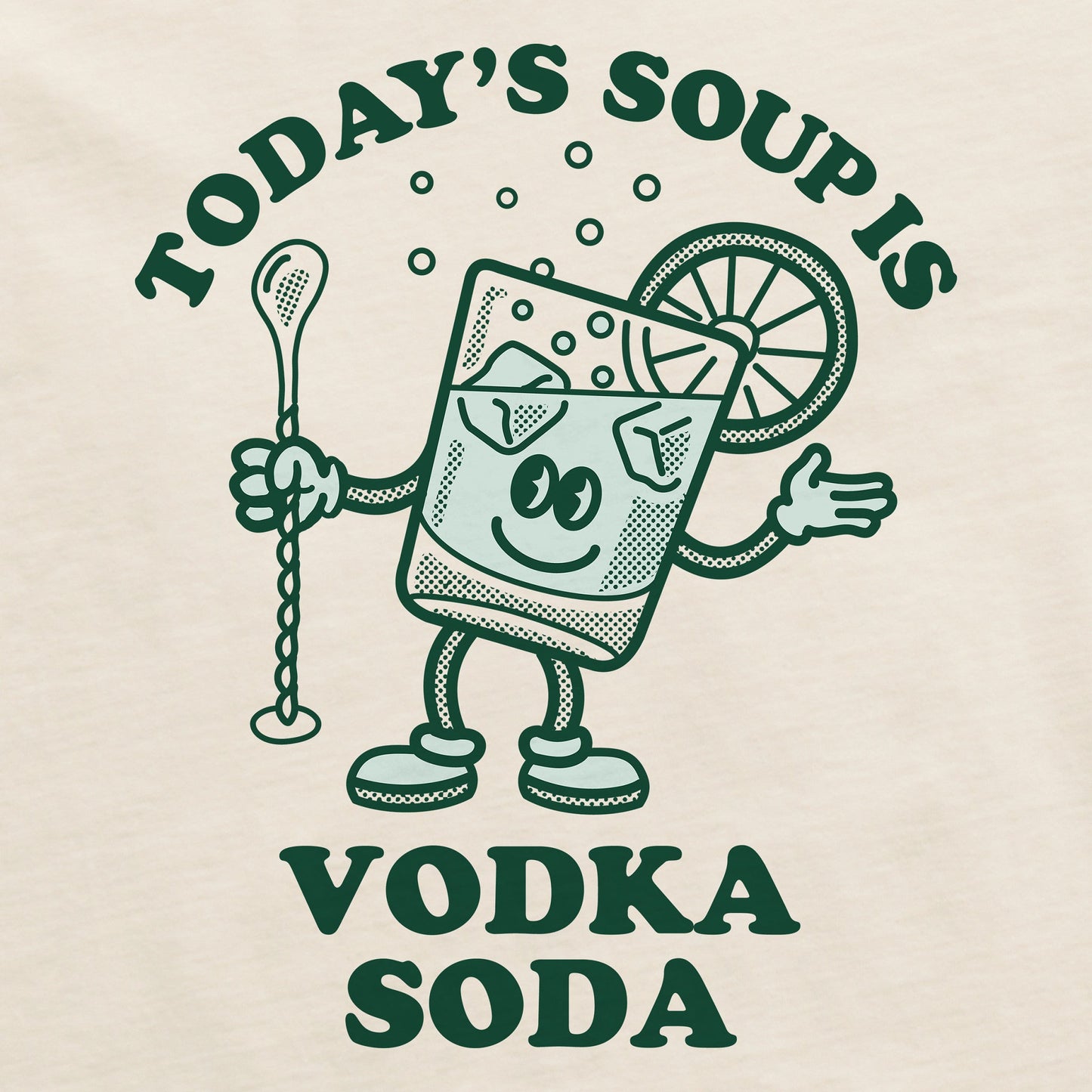Women's Vodka Soup Short Sleeve Crusher Boxy Tee