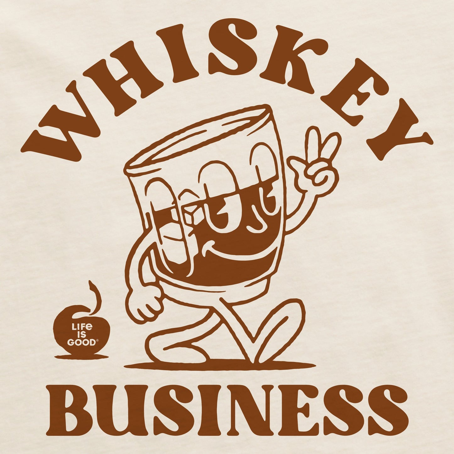 Women's Whiskey Business Short Sleeve Crusher Boxy Tee