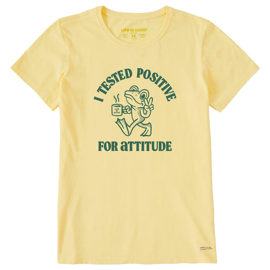Women's Tested Positive for Attitude Short Sleeve Tee