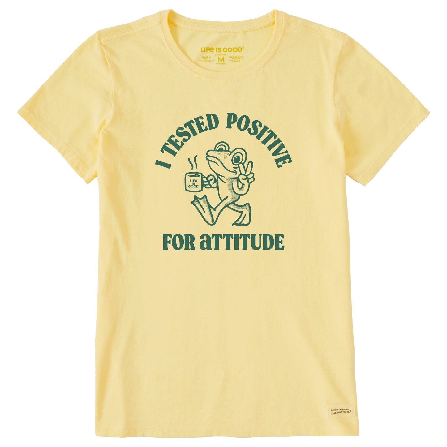 Women's Tested Positive for Attitude Short Sleeve Tee