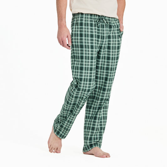 Men's Treeline Plaid Classic Sleep Pant