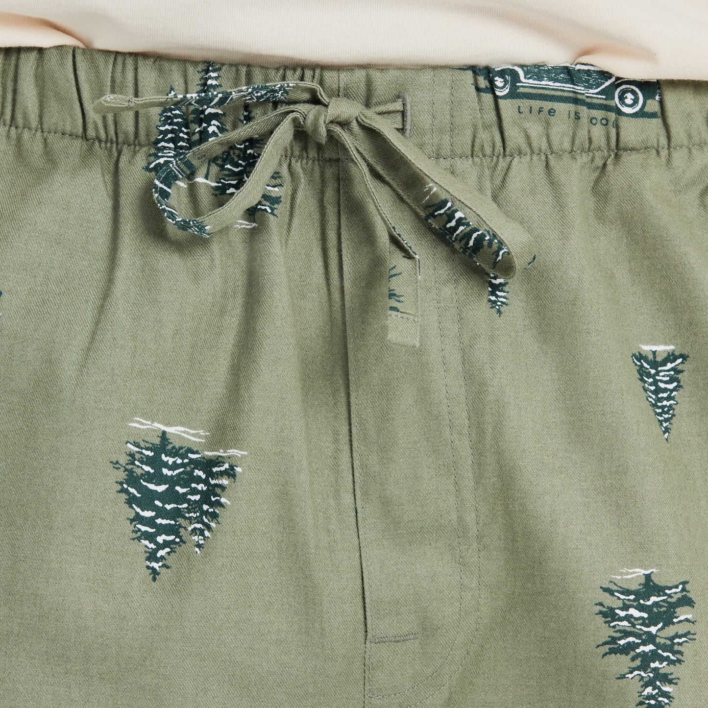 Men's Christmas Tree Wagon Pattern Classic Sleep Pant