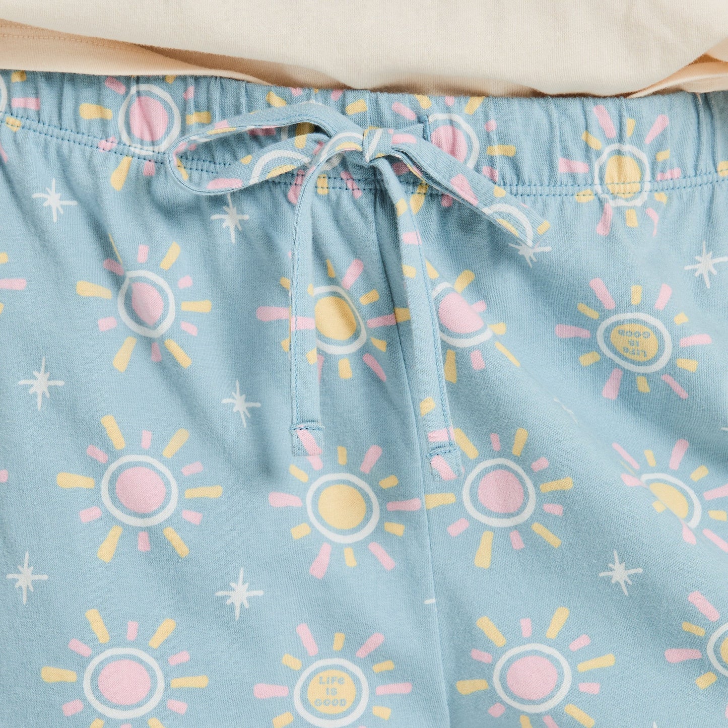 Women's Hello Sunshine Pattern Snuggle Up Sleep Short