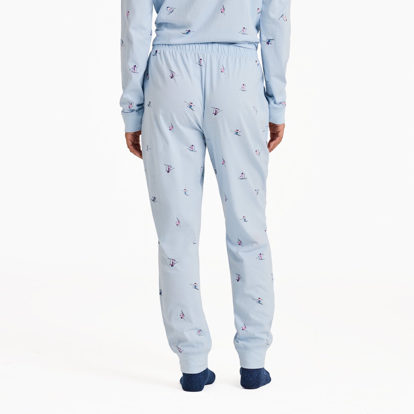 Women's Ski Ya Later Pattern Snuggle Up Sleep Jogger