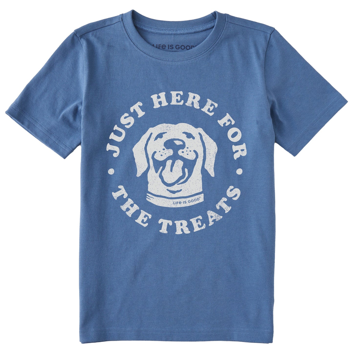 Kids Here for the Treats Short Sleeve Crusher Tee