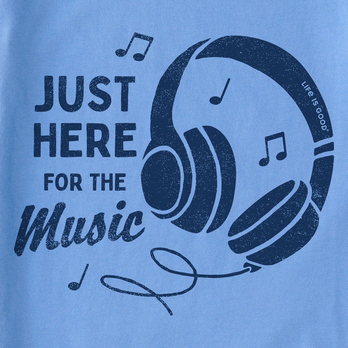 Kids Here for the Music Short Sleeve Crusher Tee