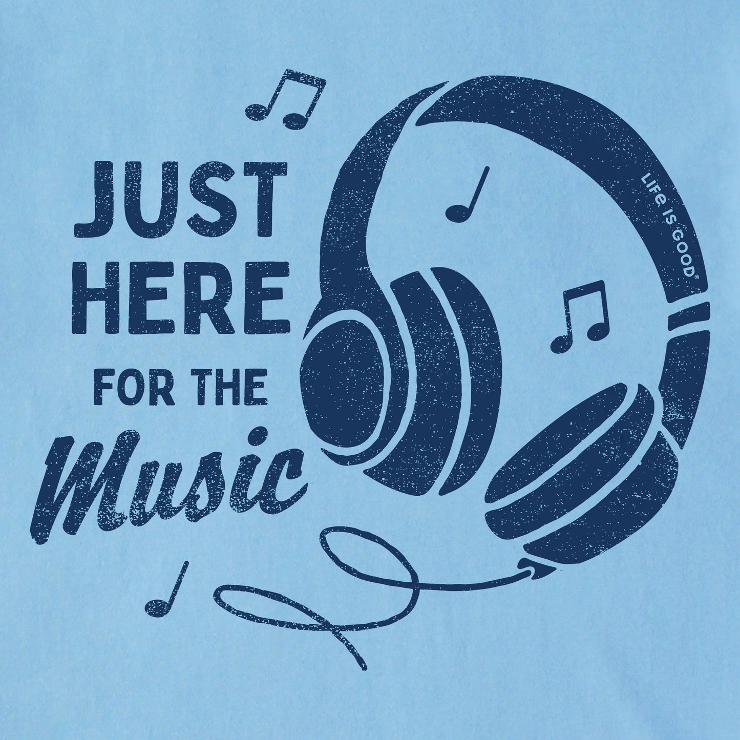 Men's Here for the Music Short Sleeve Tee