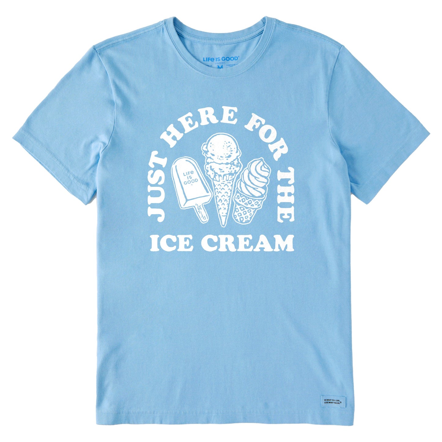 Men's Here for the Ice Cream Short Sleeve Tee