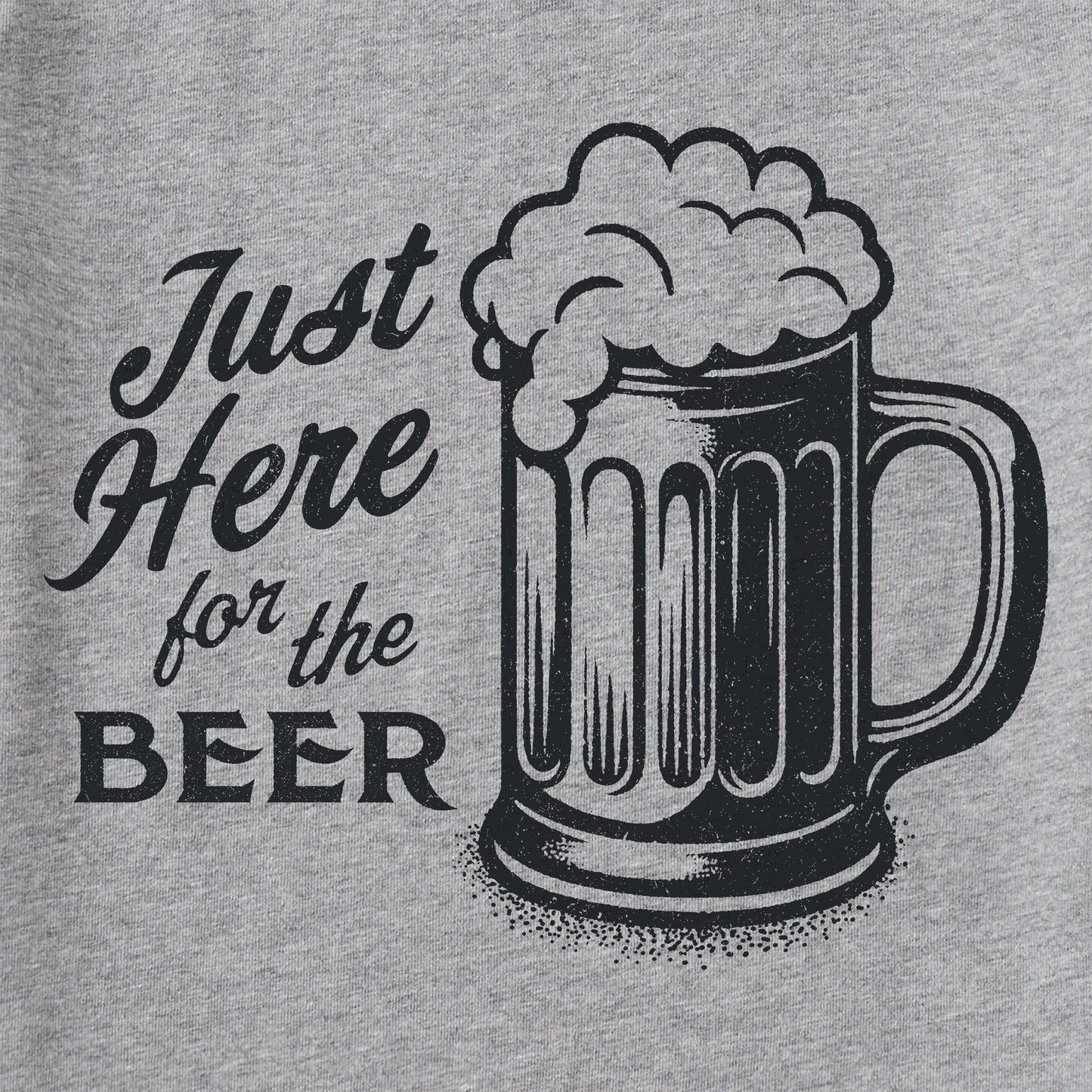 Men's Here for the Beer Short Sleeve Tee