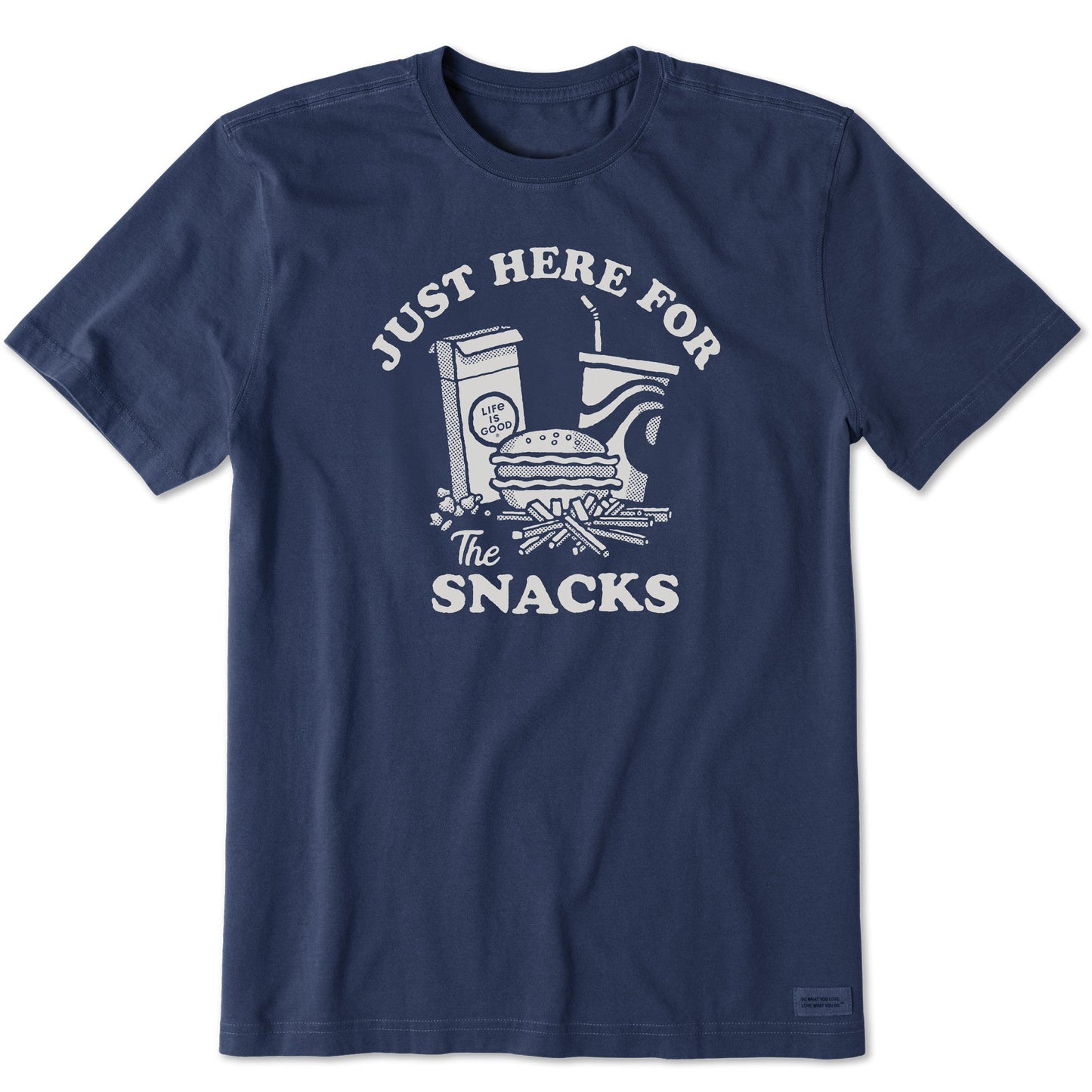 Men's Here for the Snacks Short Sleeve Tee