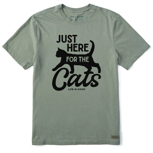 Men's Here for the Cats Short Sleeve Tee