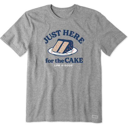 Men's Here for the Cake Short Sleeve Tee
