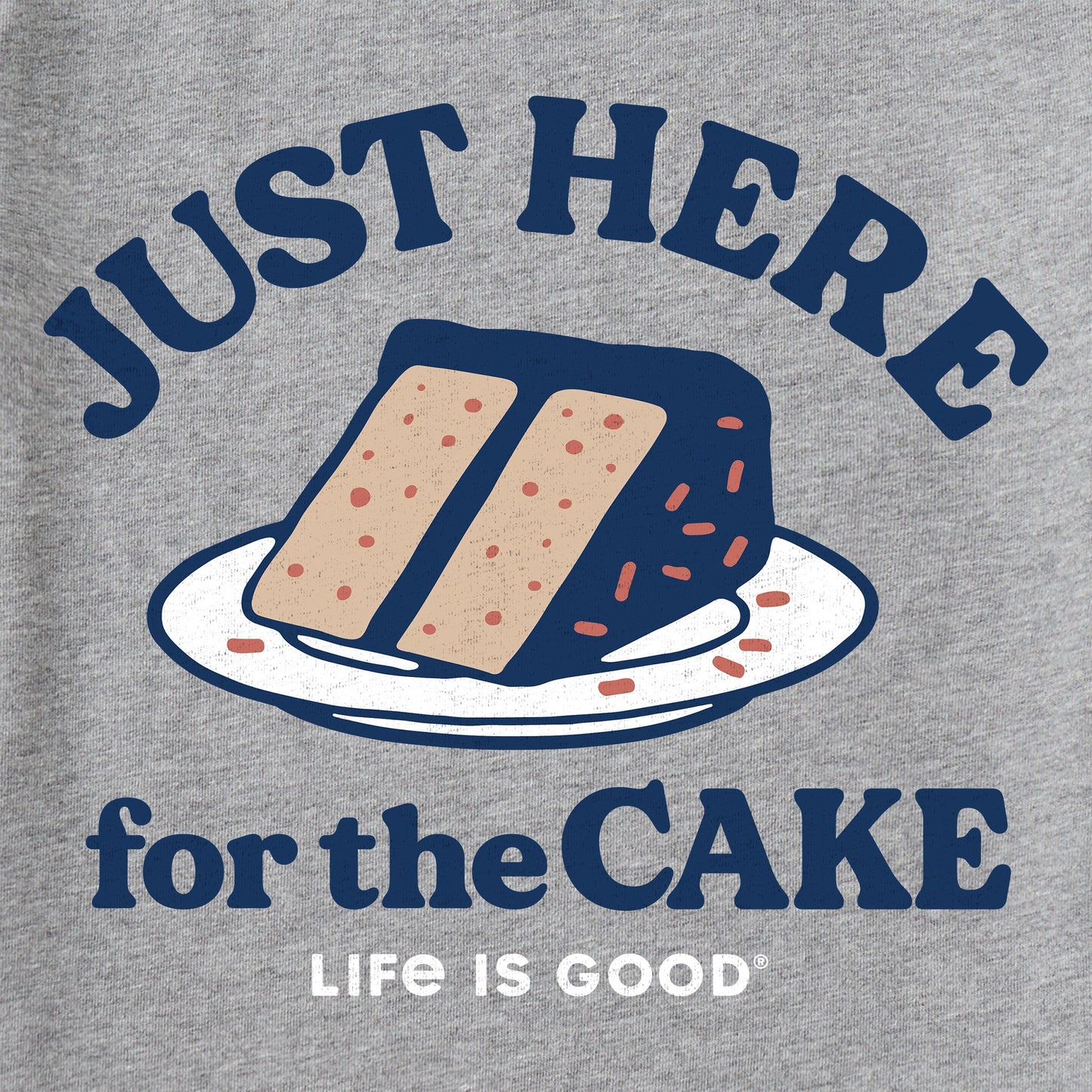 Men's Here for the Cake Short Sleeve Tee