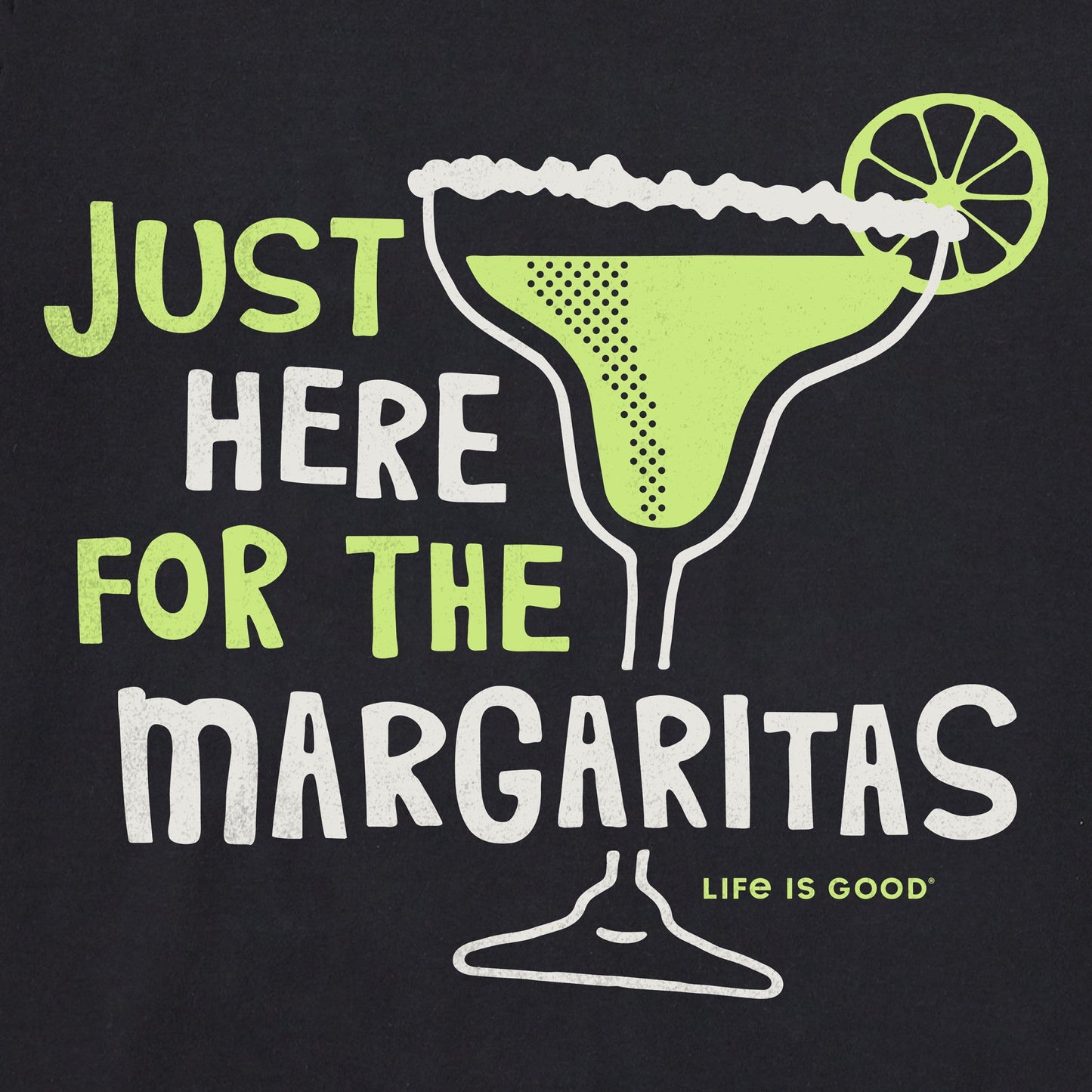 Men's Here for the Margaritas Short Sleeve Tee