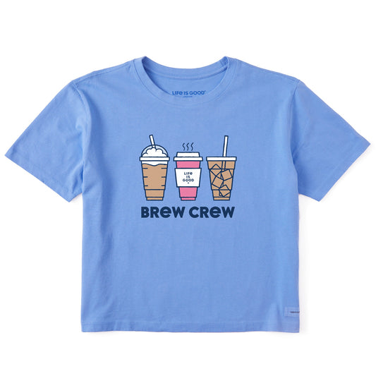 Women's Brew Crew Short Sleeve Crusher Boxy Tee