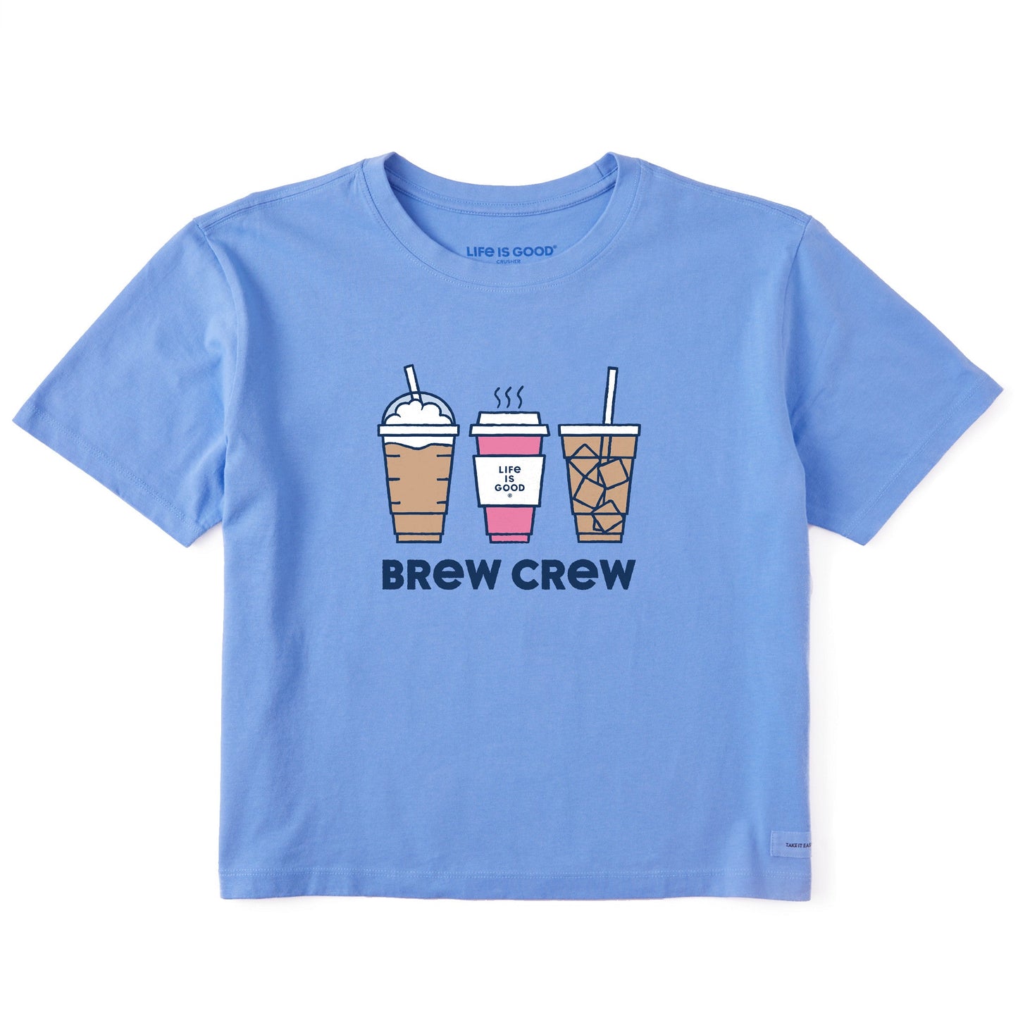 Women's Brew Crew Short Sleeve Crusher Boxy Tee