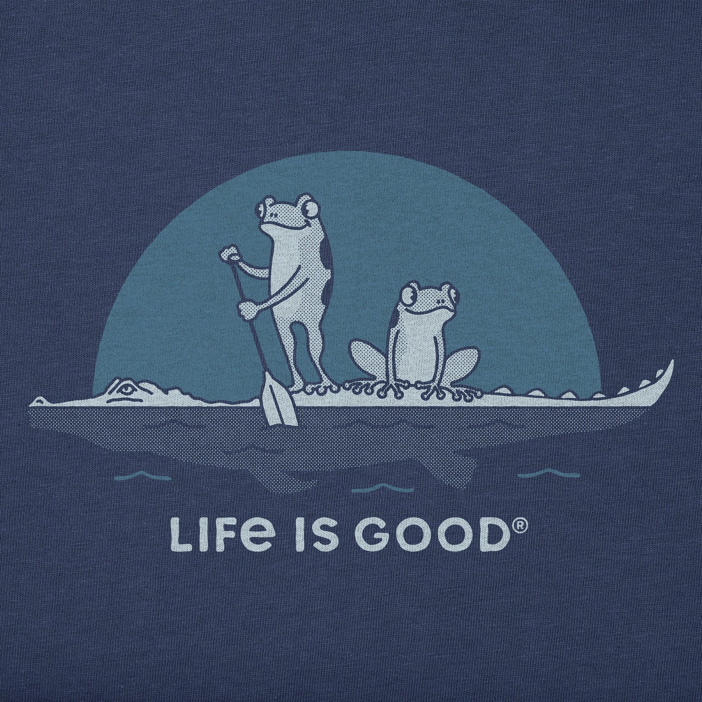 Kids Frogs on a Croc Short Sleeve Crusher Tee