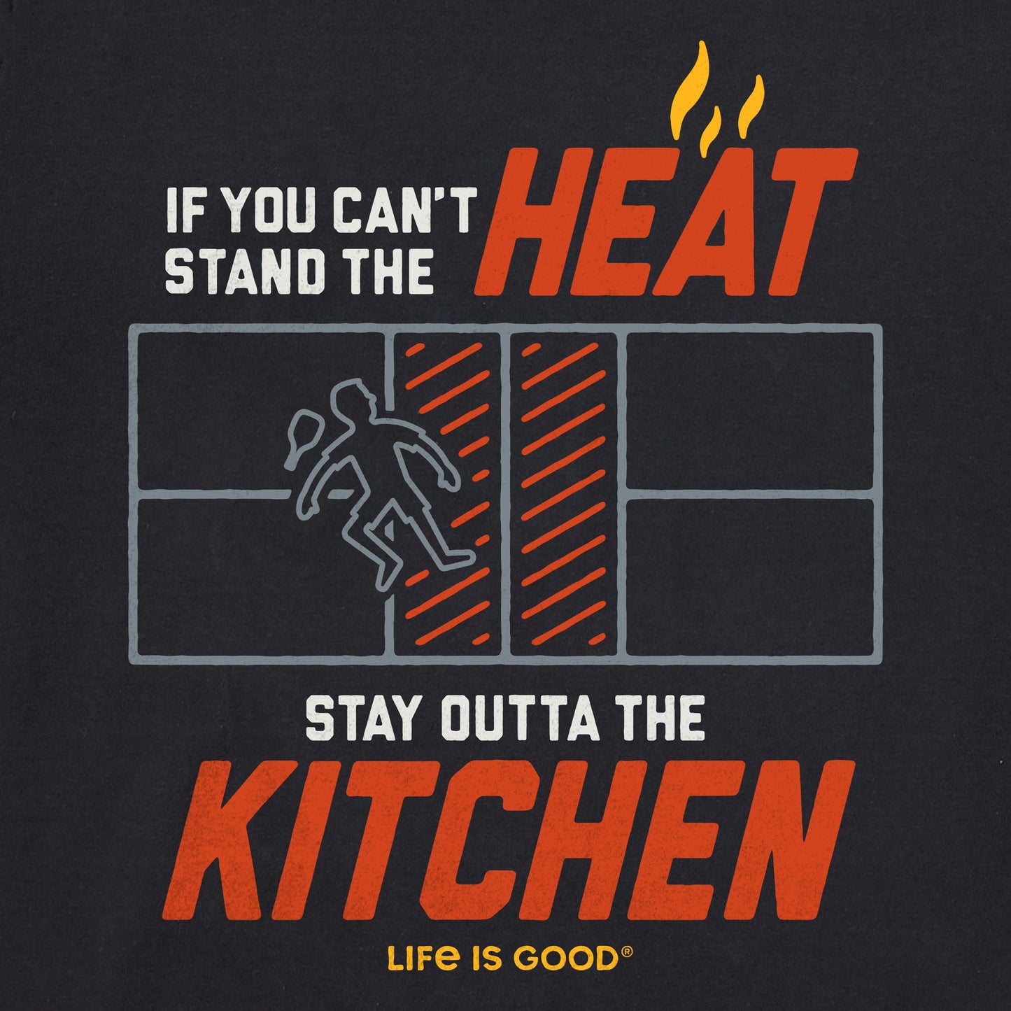 Men's Stay Outta the Pickleball Kitchen Short Sleeve Tee