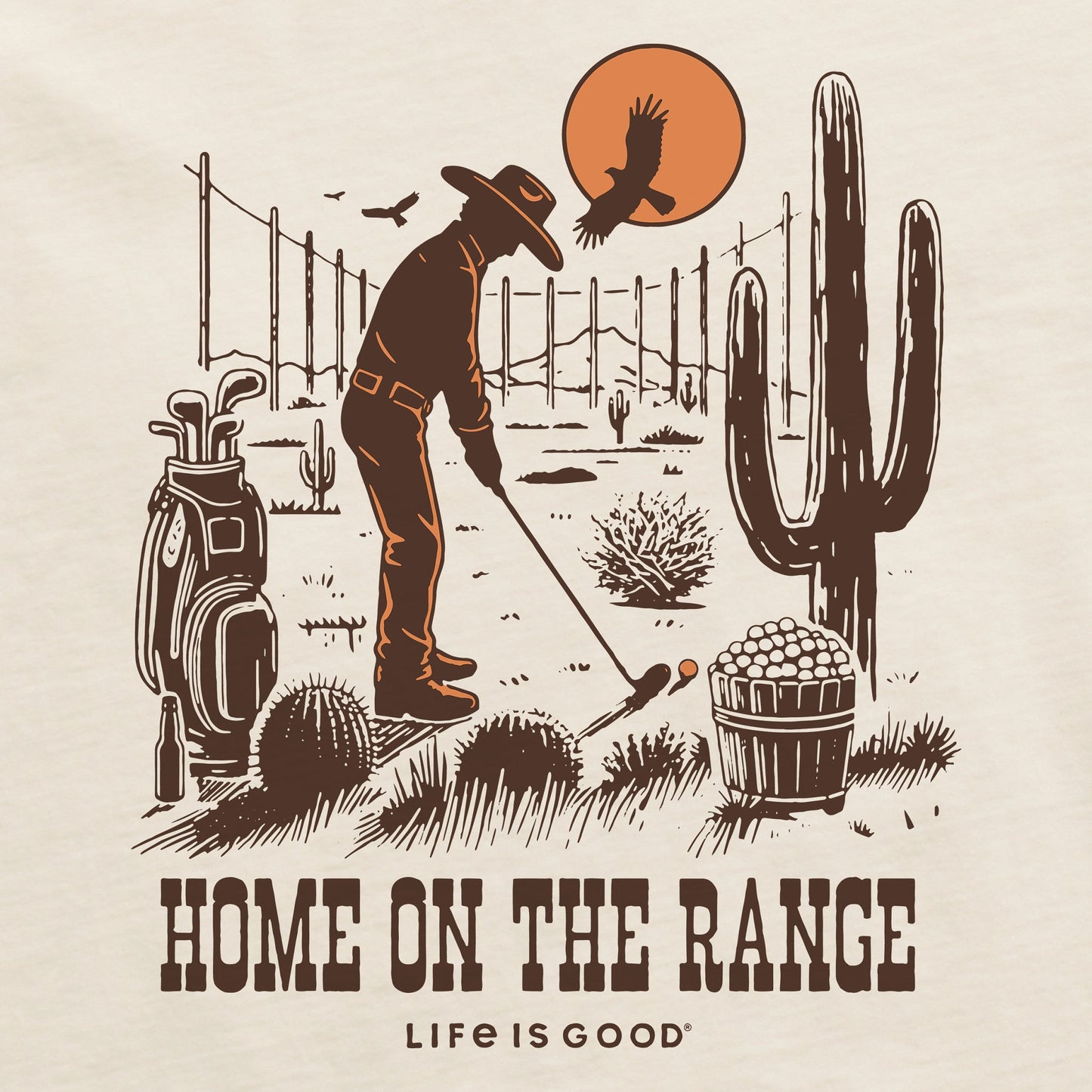 Men's Home on the Range Short Sleeve Crusher Tee