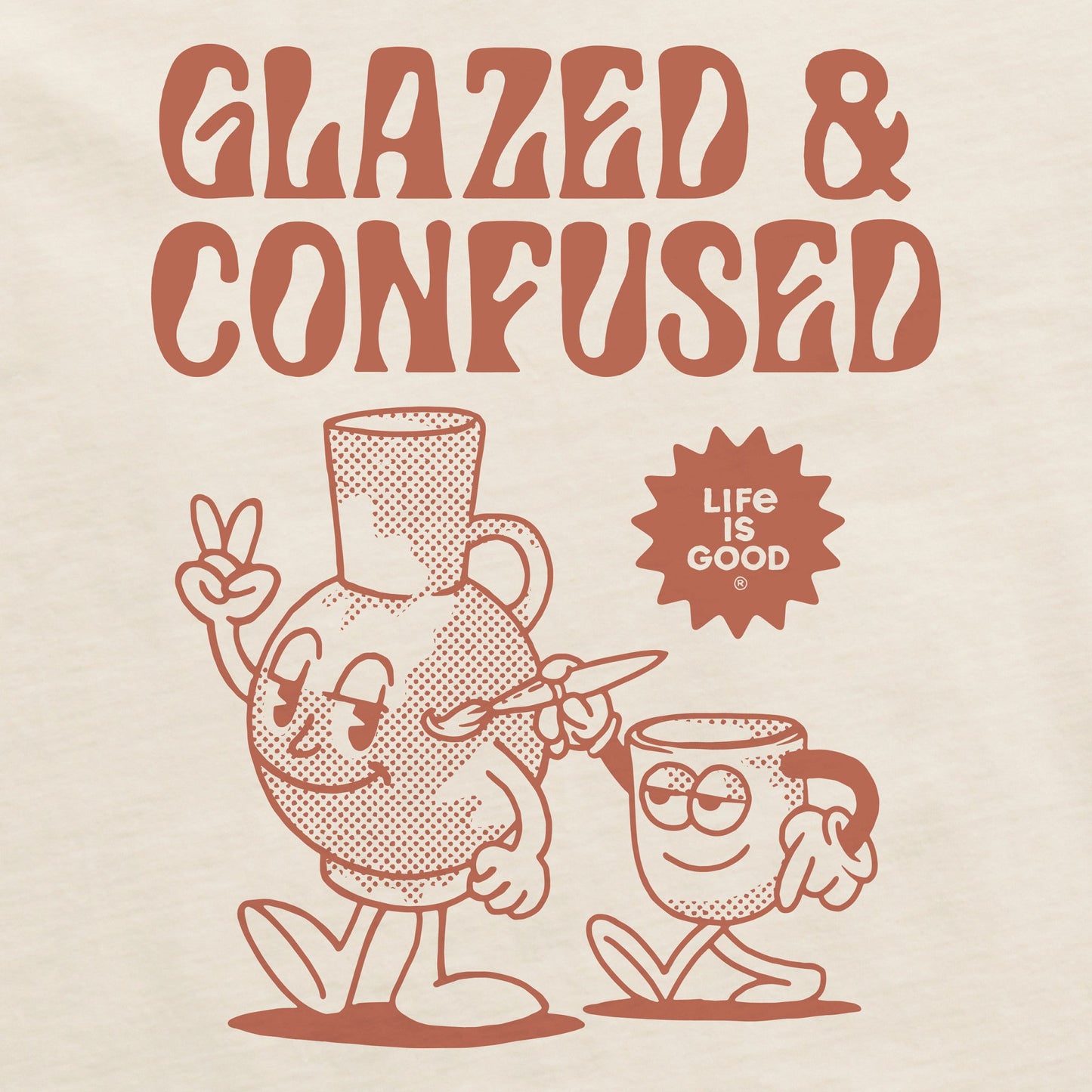 Men's Glazed & Confused Short Sleeve Crusher Tee