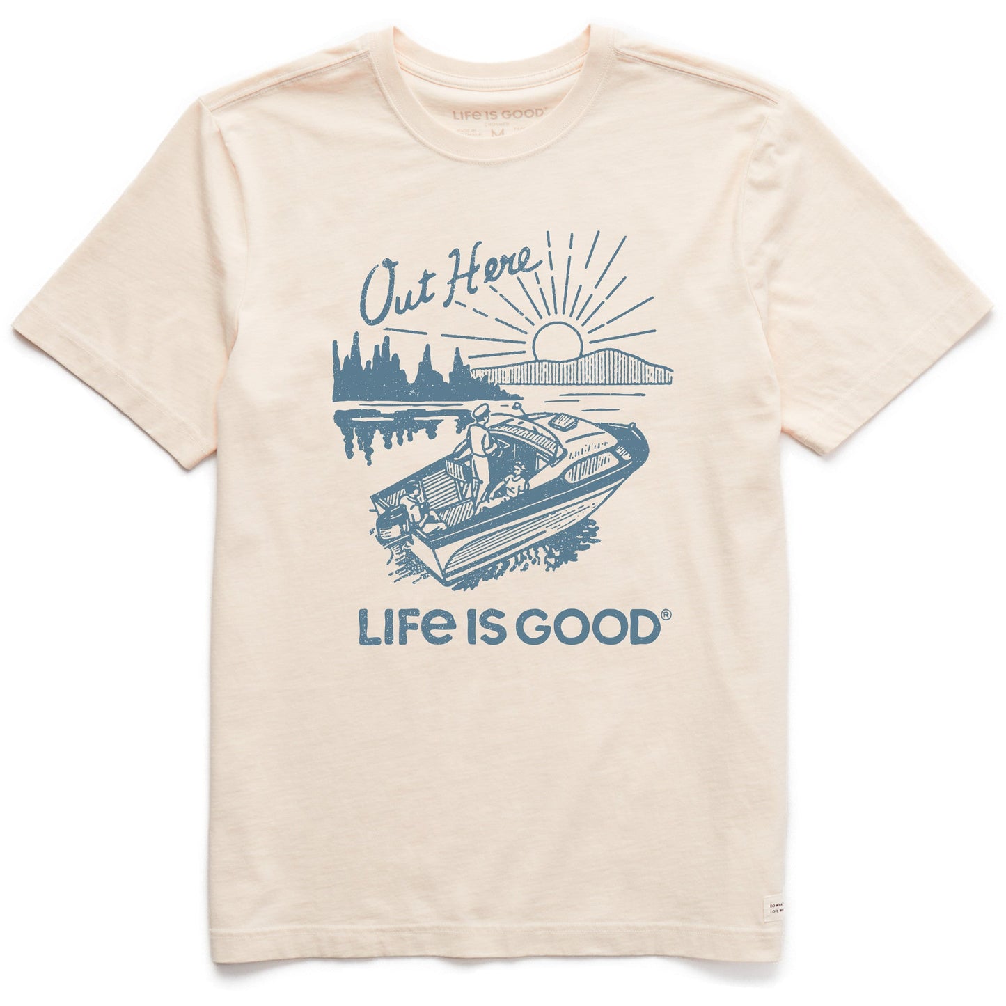 Men's Out Here Speedboat Short Sleeve Crusher Tee