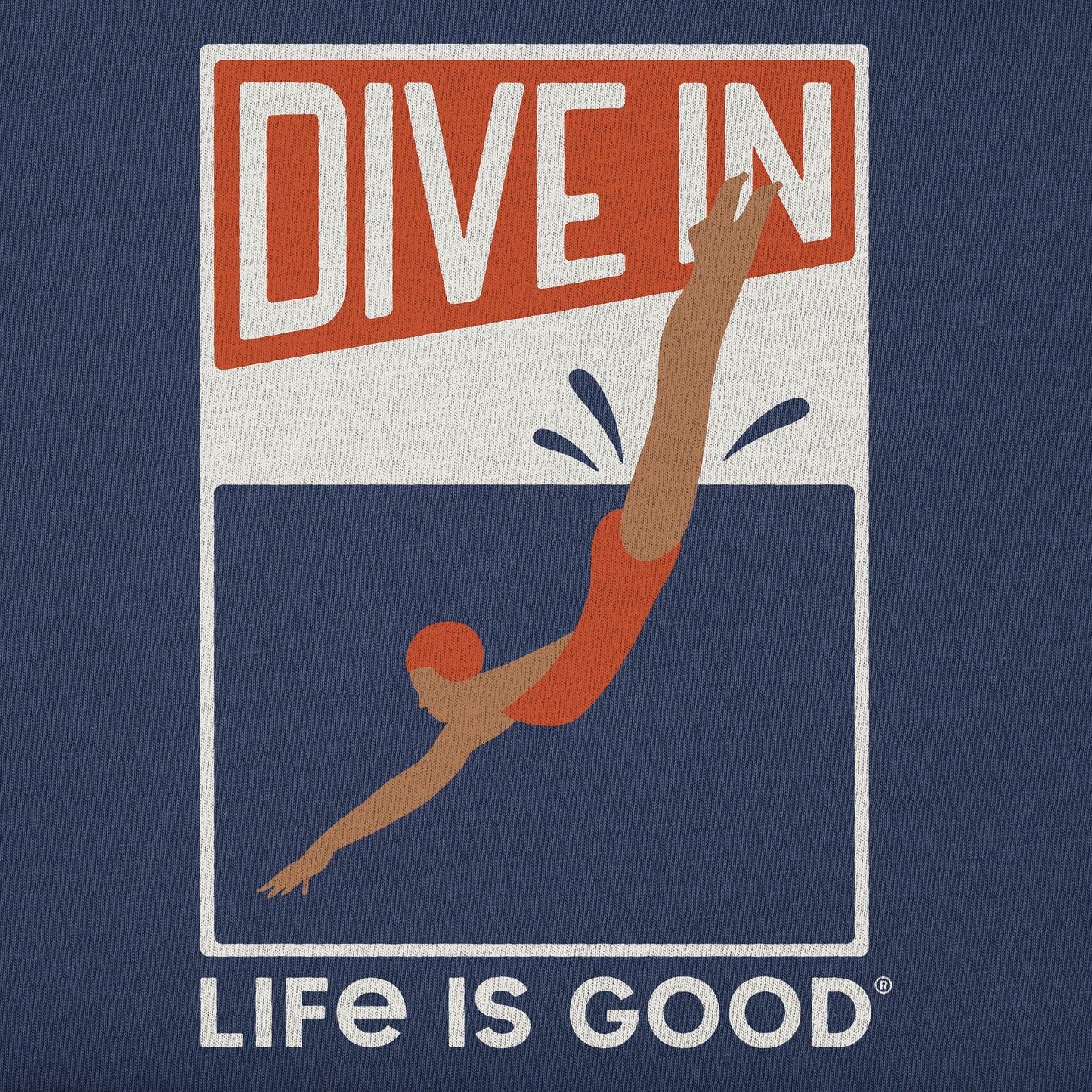 Women's Dive In Short Sleeve Crusher Boxy Tee