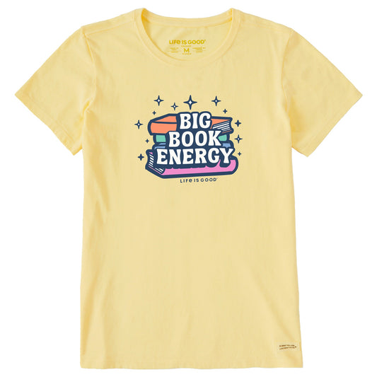 Women's Big Book Energy Short Sleeve Tee