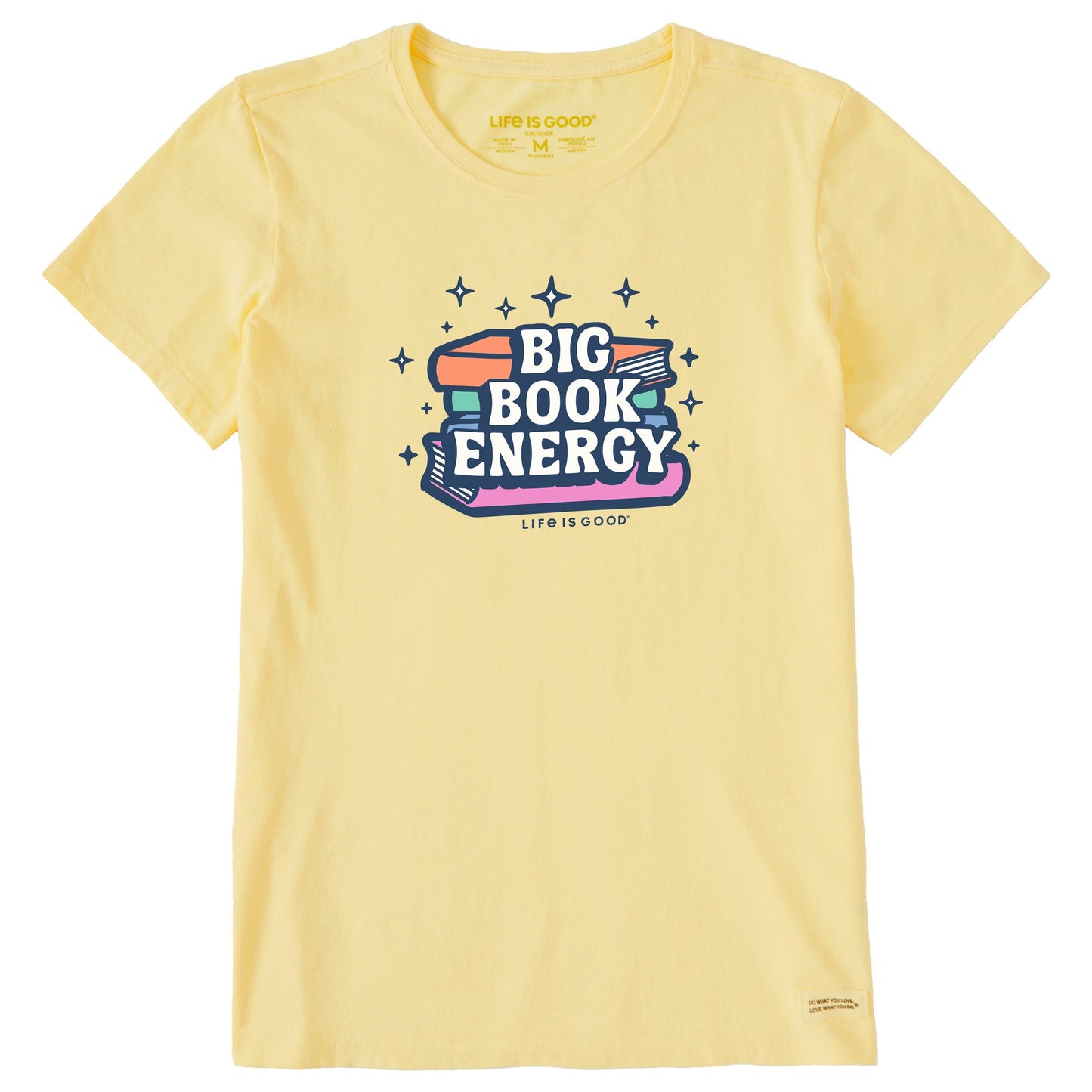 Women's Big Book Energy Short Sleeve Tee