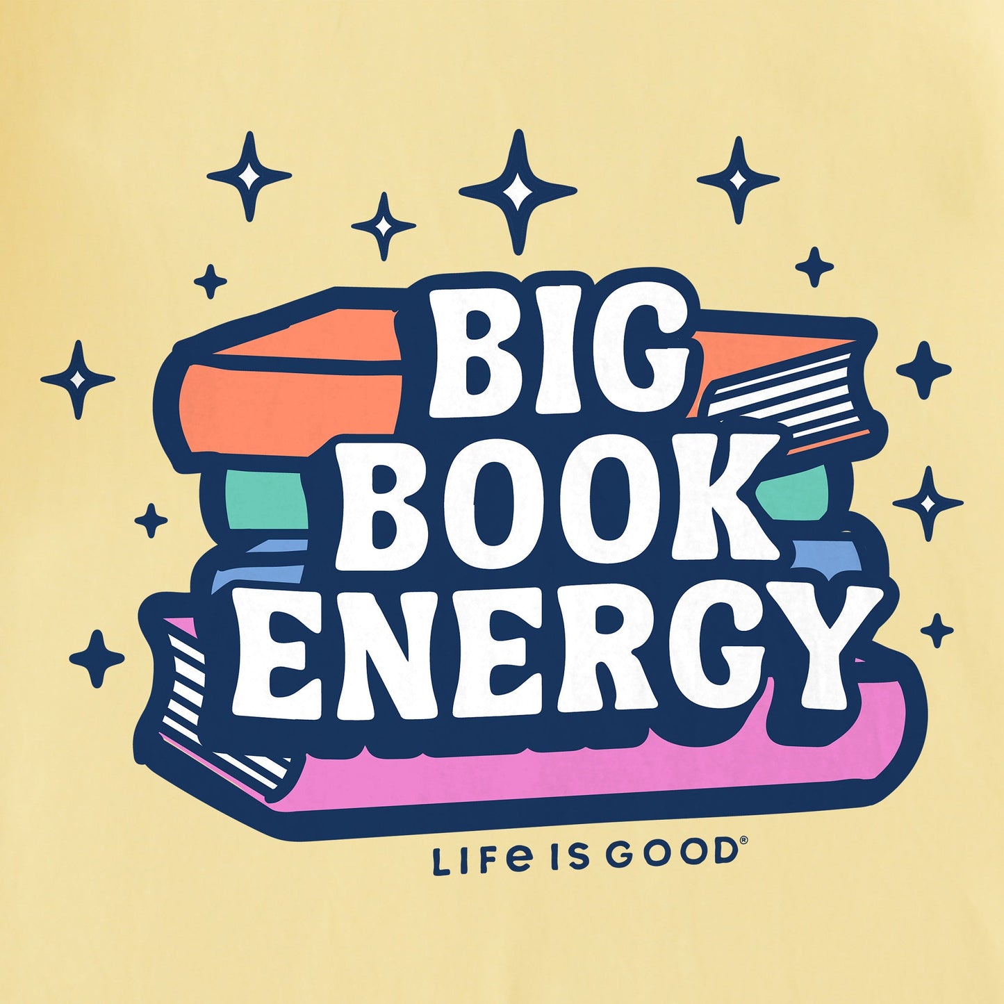 Women's Big Book Energy Short Sleeve Tee