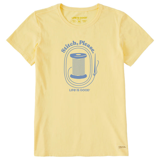 Women's Stitch, Please Short Sleeve Tee