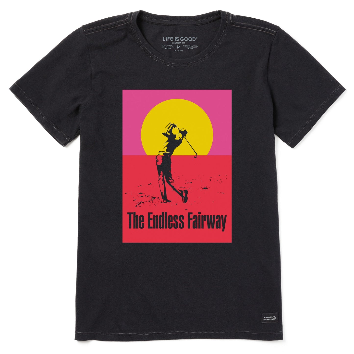 Women's The Endless Fairway, front Short Sleeve Crusher Tee