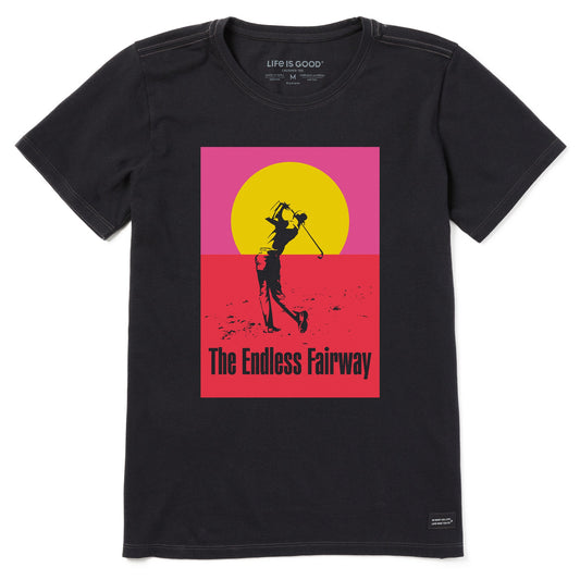 Women's The Endless Fairway, front Short Sleeve Crusher Tee