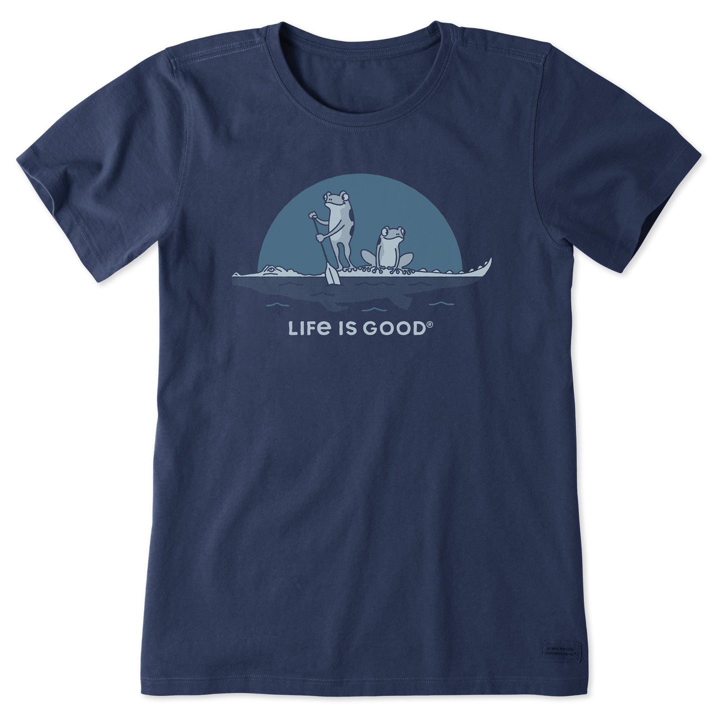 Women's Frogs on a Croc Short Sleeve Tee