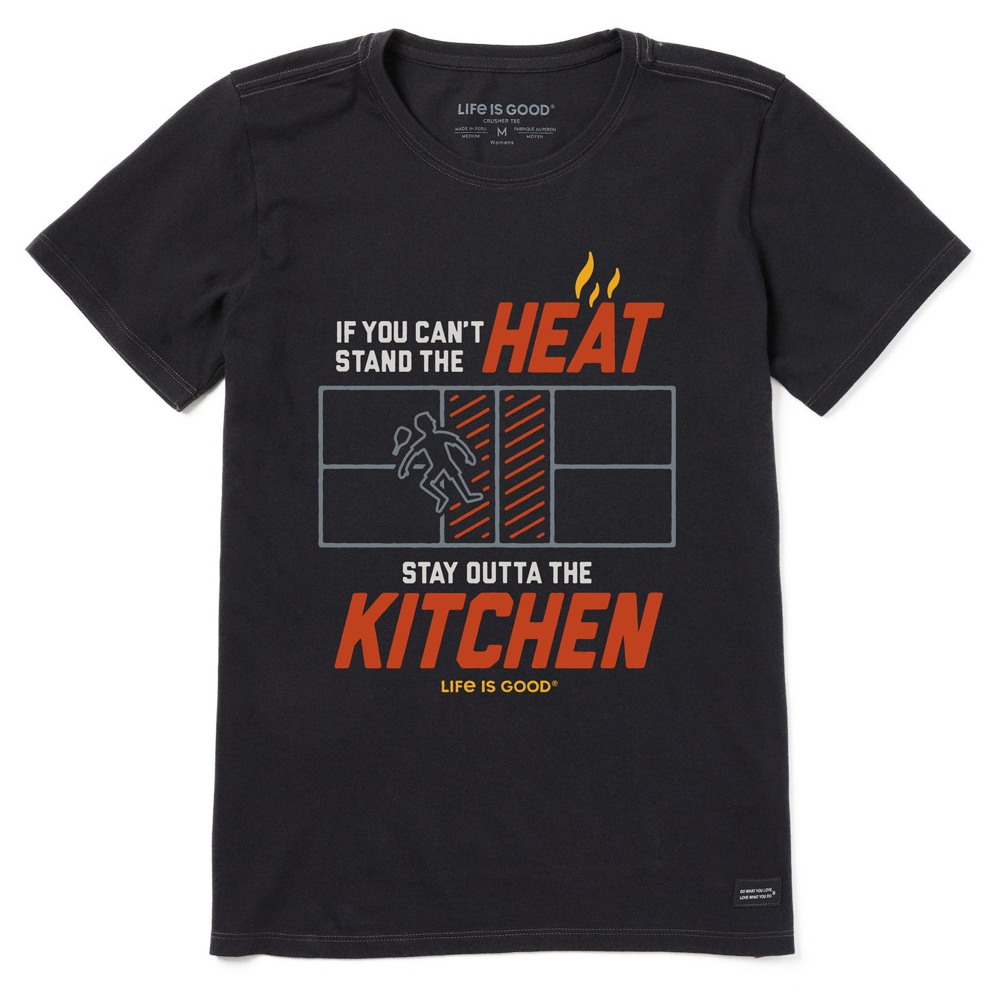 Women's Stay Outta the Pickleball Kitchen Short Sleeve Tee