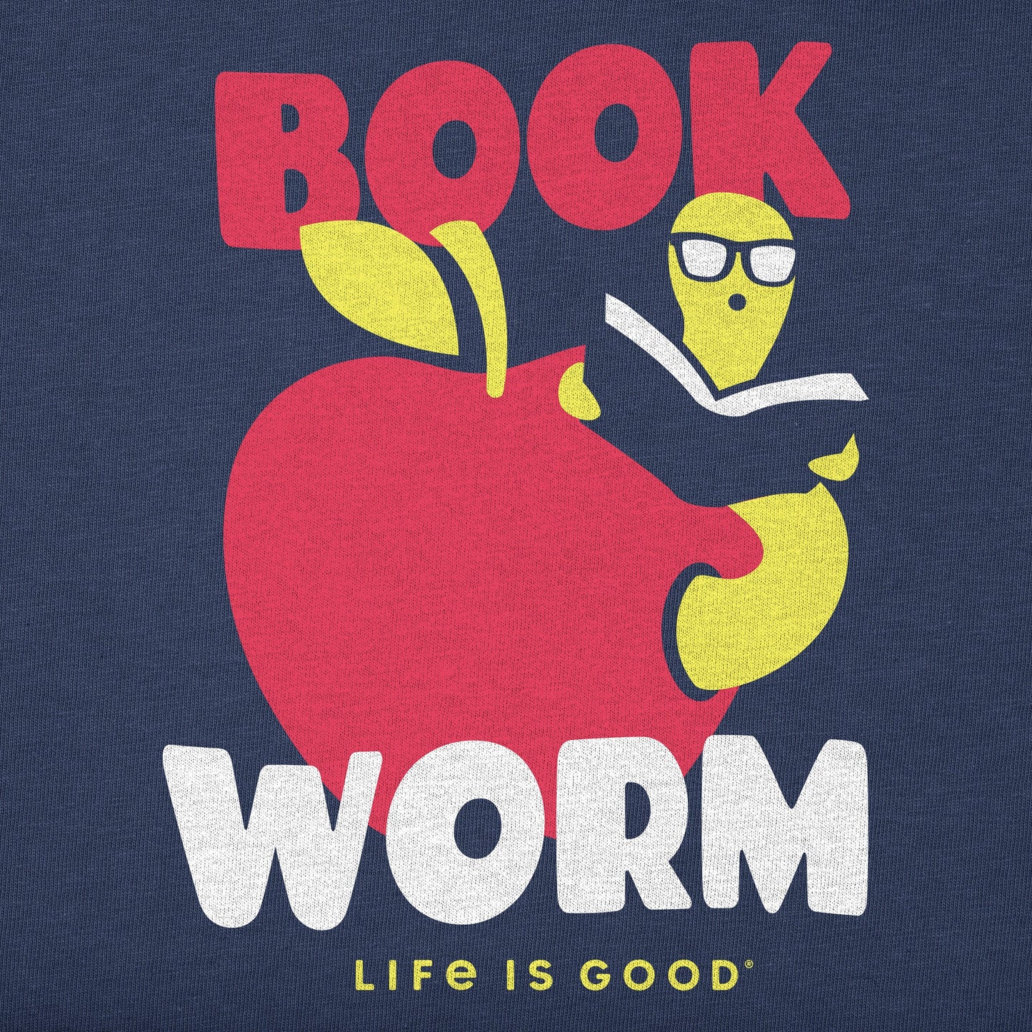 Women's Book Worm Short Sleeve Tee