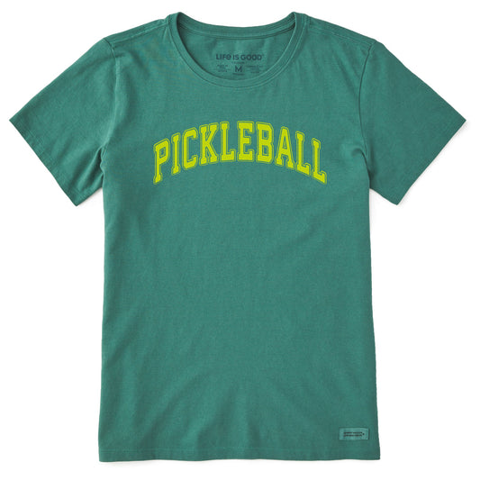 Women's Athletic Pickleball Short Sleeve Crusher Tee