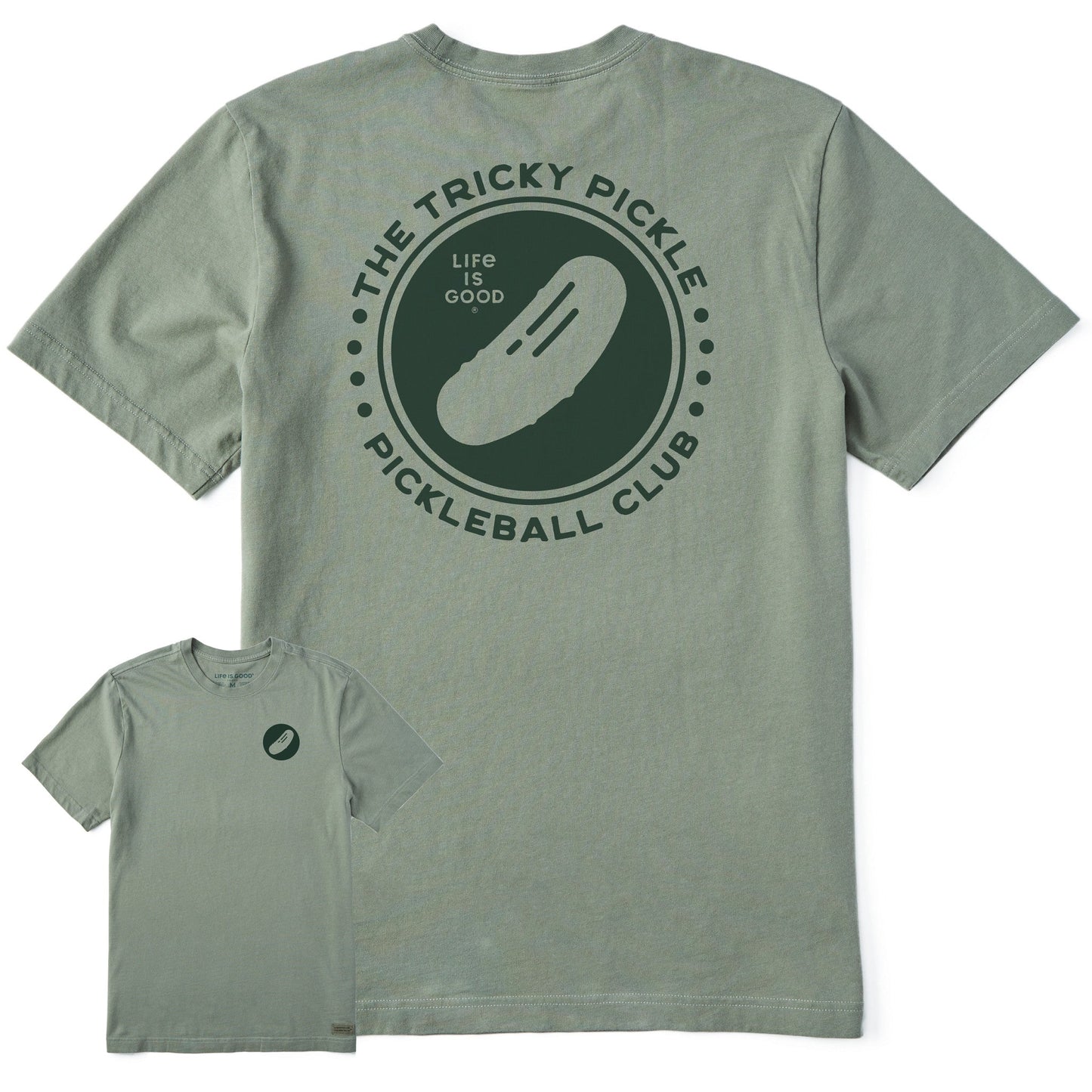 Men's Tricky Pickleball Club Short Sleeve Tee