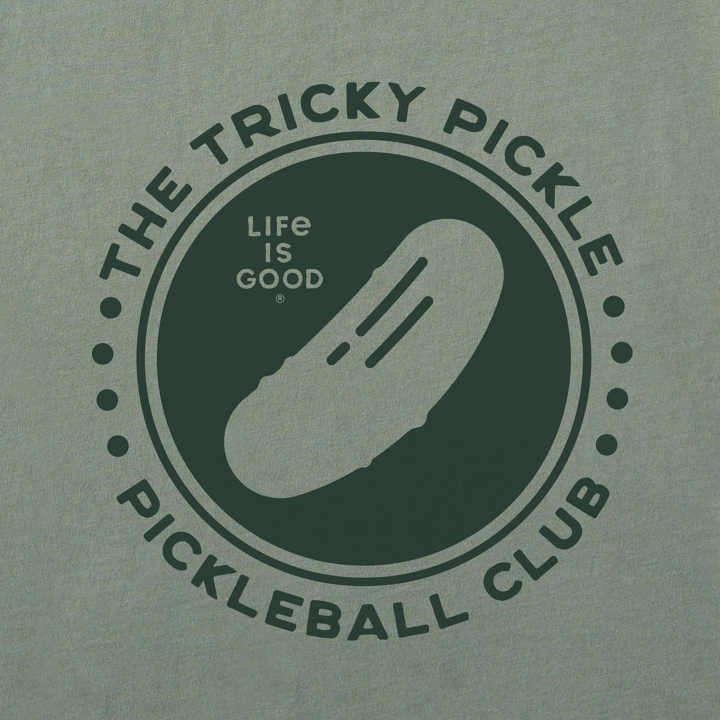 Men's Tricky Pickleball Club Short Sleeve Tee