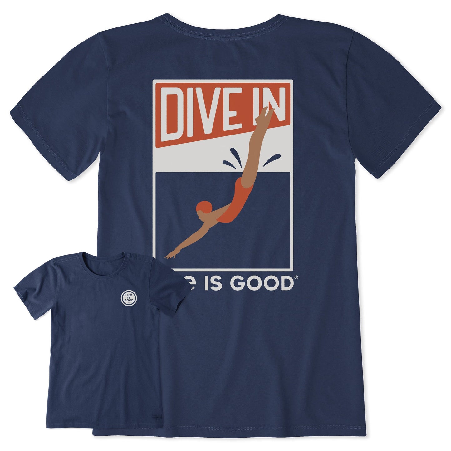 Women's Dive In Short Sleeve Tee