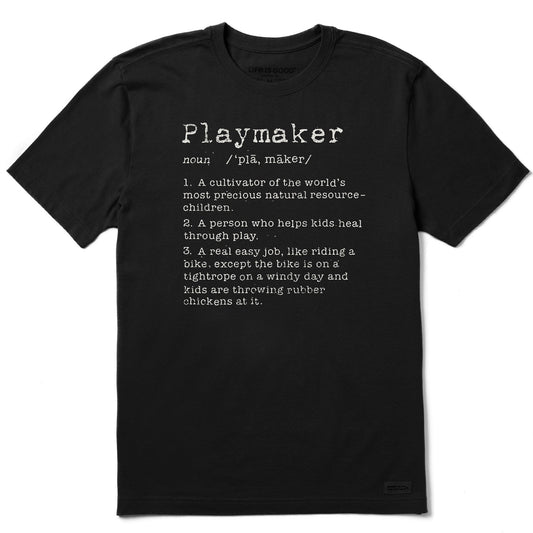 Men's Playmaker Defined Short Sleeve Crusher Tee