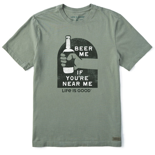 Men's Beer Me if You're Near Me Short Sleeve Tee