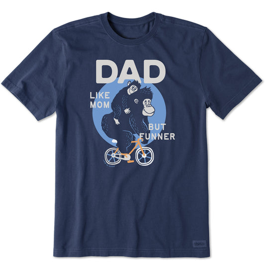 Men's Dad Like Mom but Funner Short Sleeve Tee